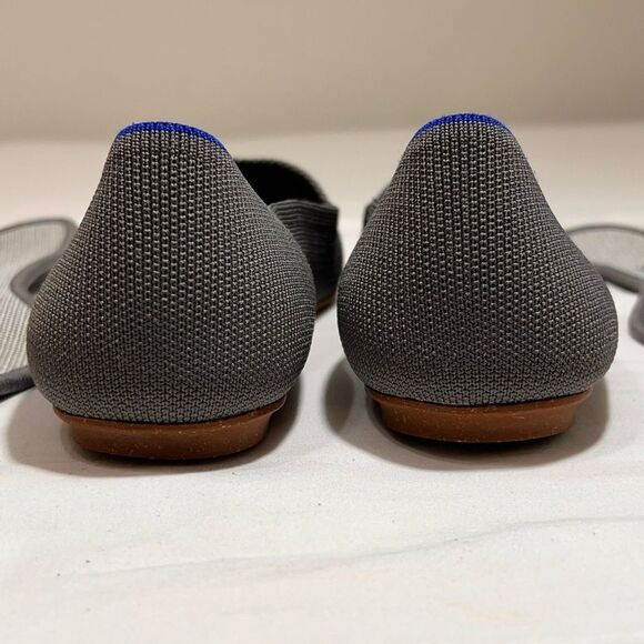 Rothy's Gray The Point Ballet Flats Size 9 1/2 - Picture 6 of 8